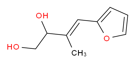 4-(furan-2-yl)-3-methylbut-3-ene-1,2-diol