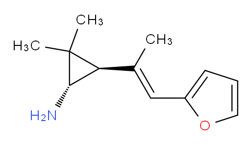 rac-(1R,3S)-3-[1-(furan-2-yl)prop-1-en-2-yl]-2,2-dimethylcyclopropan-1-amine