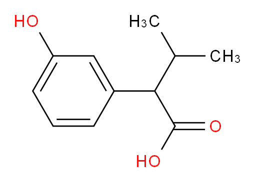 2-(3-hydroxyphenyl)-3-methylbutanoic acid