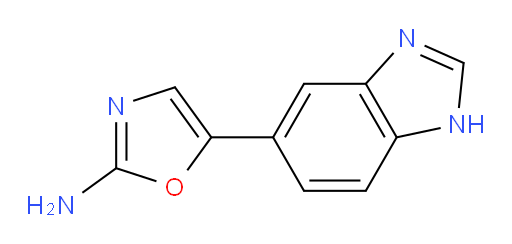 5-(1H-1,3-benzodiazol-5-yl)-1,3-oxazol-2-amine