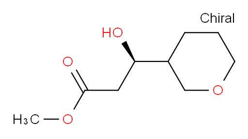 methyl (3R)-3-hydroxy-3-(oxan-3-yl)propanoate