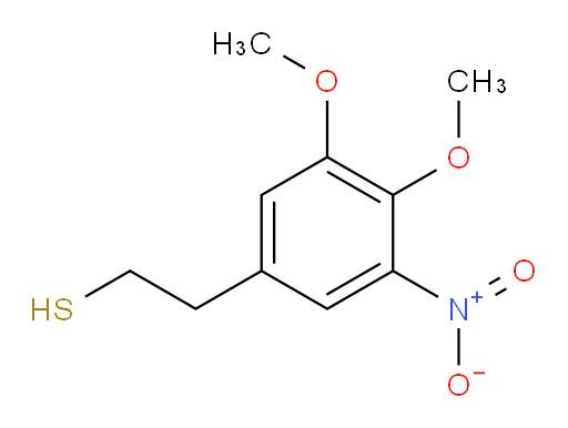 2-(3,4-dimethoxy-5-nitrophenyl)ethane-1-thiol