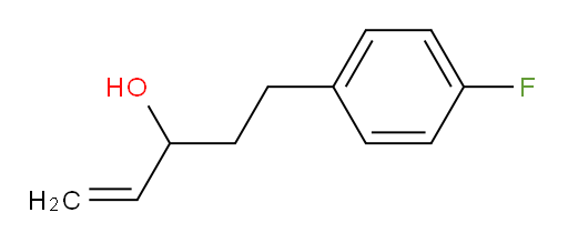 5-(4-fluorophenyl)pent-1-en-3-ol
