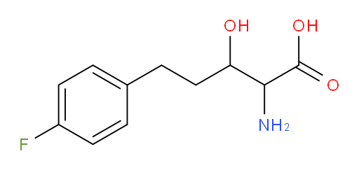 2-amino-5-(4-fluorophenyl)-3-hydroxypentanoic acid