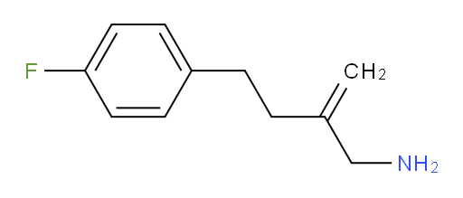 1-[3-(aminomethyl)but-3-en-1-yl]-4-fluorobenzene