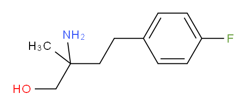 2-amino-4-(4-fluorophenyl)-2-methylbutan-1-ol
