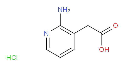 2-(2-aminopyridin-3-yl)acetic acid hydrochloride