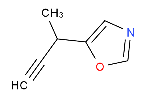 5-(but-3-yn-2-yl)-1,3-oxazole