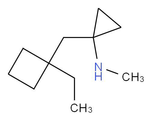 1-[(1-ethylcyclobutyl)methyl]-N-methylcyclopropan-1-amine