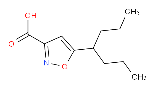 5-(heptan-4-yl)-1,2-oxazole-3-carboxylic acid