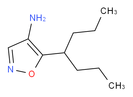 5-(heptan-4-yl)-1,2-oxazol-4-amine