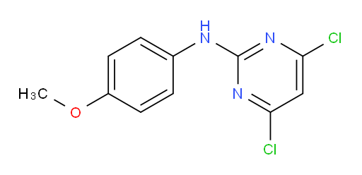 4,6-dichloro-N-(4-methoxyphenyl)pyrimidin-2-amine