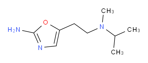 5-{2-[methyl(propan-2-yl)amino]ethyl}-1,3-oxazol-2-amine