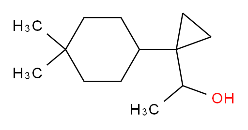 1-[1-(4,4-dimethylcyclohexyl)cyclopropyl]ethan-1-ol