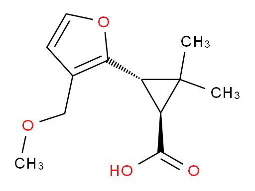 rac-(1R,3R)-3-[3-(methoxymethyl)furan-2-yl]-2,2-dimethylcyclopropane-1-carboxylic acid