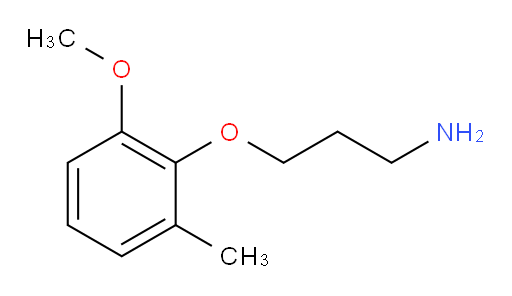 3-(2-methoxy-6-methylphenoxy)propan-1-amine