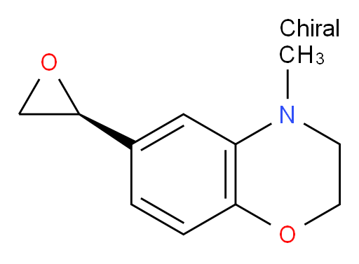 4-methyl-6-[(2S)-oxiran-2-yl]-3,4-dihydro-2H-1,4-benzoxazine