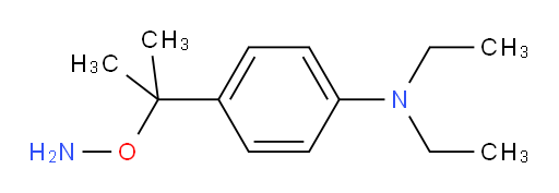 4-[2-(aminooxy)propan-2-yl]-N,N-diethylaniline