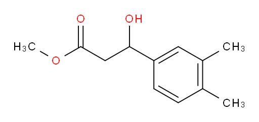methyl 3-(3,4-dimethylphenyl)-3-hydroxypropanoate
