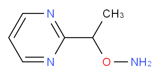 O-[1-(pyrimidin-2-yl)ethyl]hydroxylamine