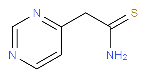 2-(pyrimidin-4-yl)ethanethioamide