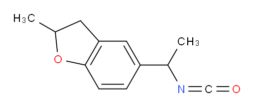 5-(1-isocyanatoethyl)-2-methyl-2,3-dihydro-1-benzofuran