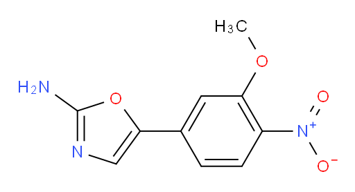 5-(3-methoxy-4-nitrophenyl)-1,3-oxazol-2-amine