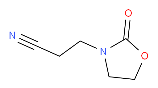 3-(2-oxo-1,3-oxazolidin-3-yl)propanenitrile