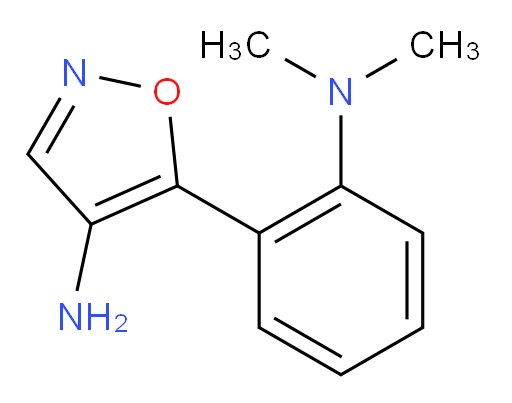 5-[2-(dimethylamino)phenyl]-1,2-oxazol-4-amine