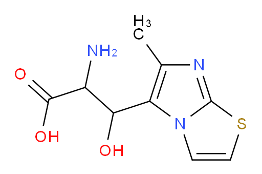 2-amino-3-hydroxy-3-{6-methylimidazo[2,1-b][1,3]thiazol-5-yl}propanoic acid