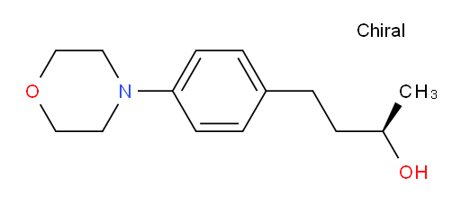 (2R)-4-[4-(morpholin-4-yl)phenyl]butan-2-ol