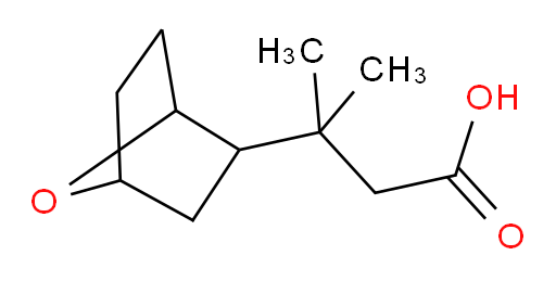 3-methyl-3-{7-oxabicyclo[2.2.1]heptan-2-yl}butanoic acid