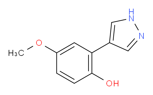 4-methoxy-2-(1H-pyrazol-4-yl)phenol
