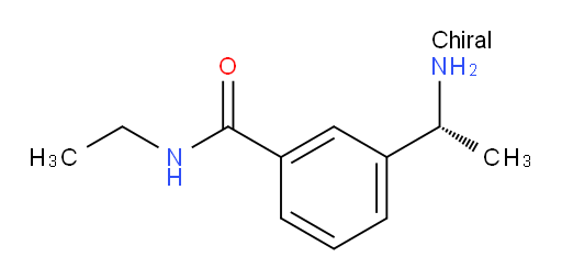 3-[(1R)-1-aminoethyl]-N-ethylbenzamide