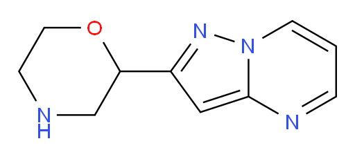 2-{pyrazolo[1,5-a]pyrimidin-2-yl}morpholine