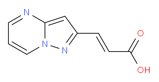 3-{pyrazolo[1,5-a]pyrimidin-2-yl}prop-2-enoic acid