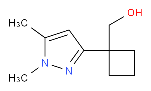 [1-(1,5-dimethyl-1H-pyrazol-3-yl)cyclobutyl]methanol