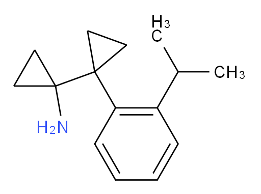 1-{1-[2-(propan-2-yl)phenyl]cyclopropyl}cyclopropan-1-amine