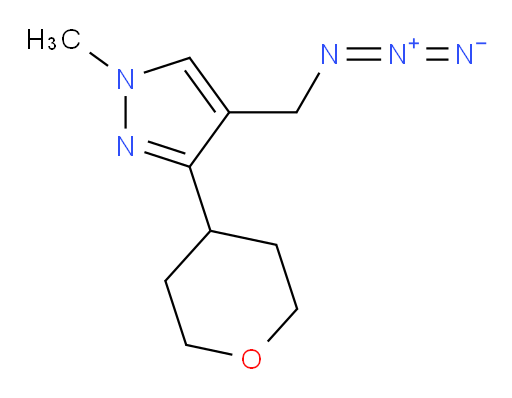 4-(azidomethyl)-1-methyl-3-(oxan-4-yl)-1H-pyrazole