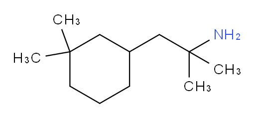 1-(3,3-dimethylcyclohexyl)-2-methylpropan-2-amine