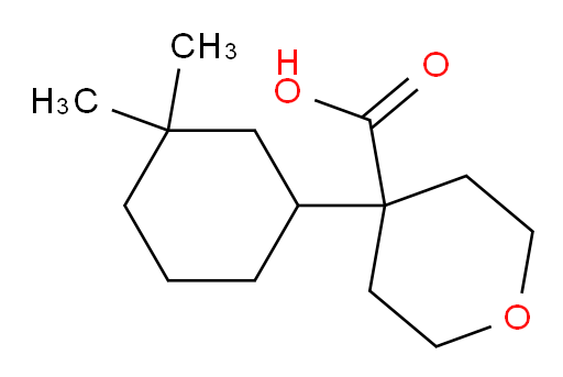 4-(3,3-dimethylcyclohexyl)oxane-4-carboxylic acid