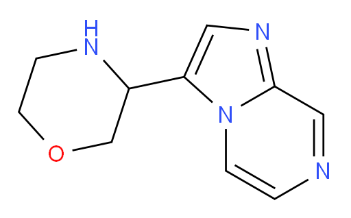 3-{imidazo[1,2-a]pyrazin-3-yl}morpholine