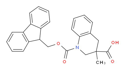 1-{[(9H-fluoren-9-yl)methoxy]carbonyl}-3-methyl-1,2,3,4-tetrahydroquinoline-3-carboxylic acid