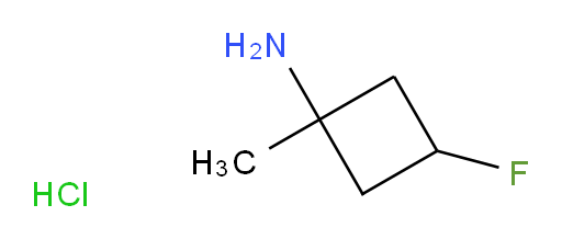 3-fluoro-1-methylcyclobutan-1-amine hydrochloride