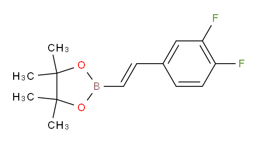 2-[(E)-2-(3,4-difluorophenyl)ethenyl]-4,4,5,5-tetramethyl-1,3,2-dioxaborolane