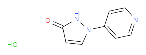 1-(pyridin-4-yl)-2,3-dihydro-1H-pyrazol-3-one hydrochloride