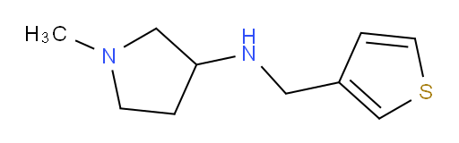 1-methyl-N-[(thiophen-3-yl)methyl]pyrrolidin-3-amine