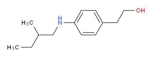 2-{4-[(2-methylbutyl)amino]phenyl}ethan-1-ol