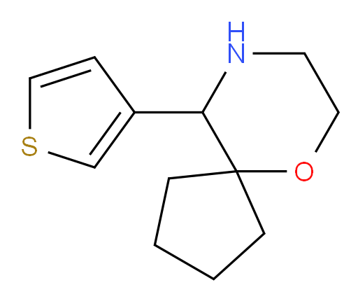 10-(thiophen-3-yl)-6-oxa-9-azaspiro[4.5]decane