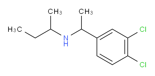 (butan-2-yl)[1-(3,4-dichlorophenyl)ethyl]amine